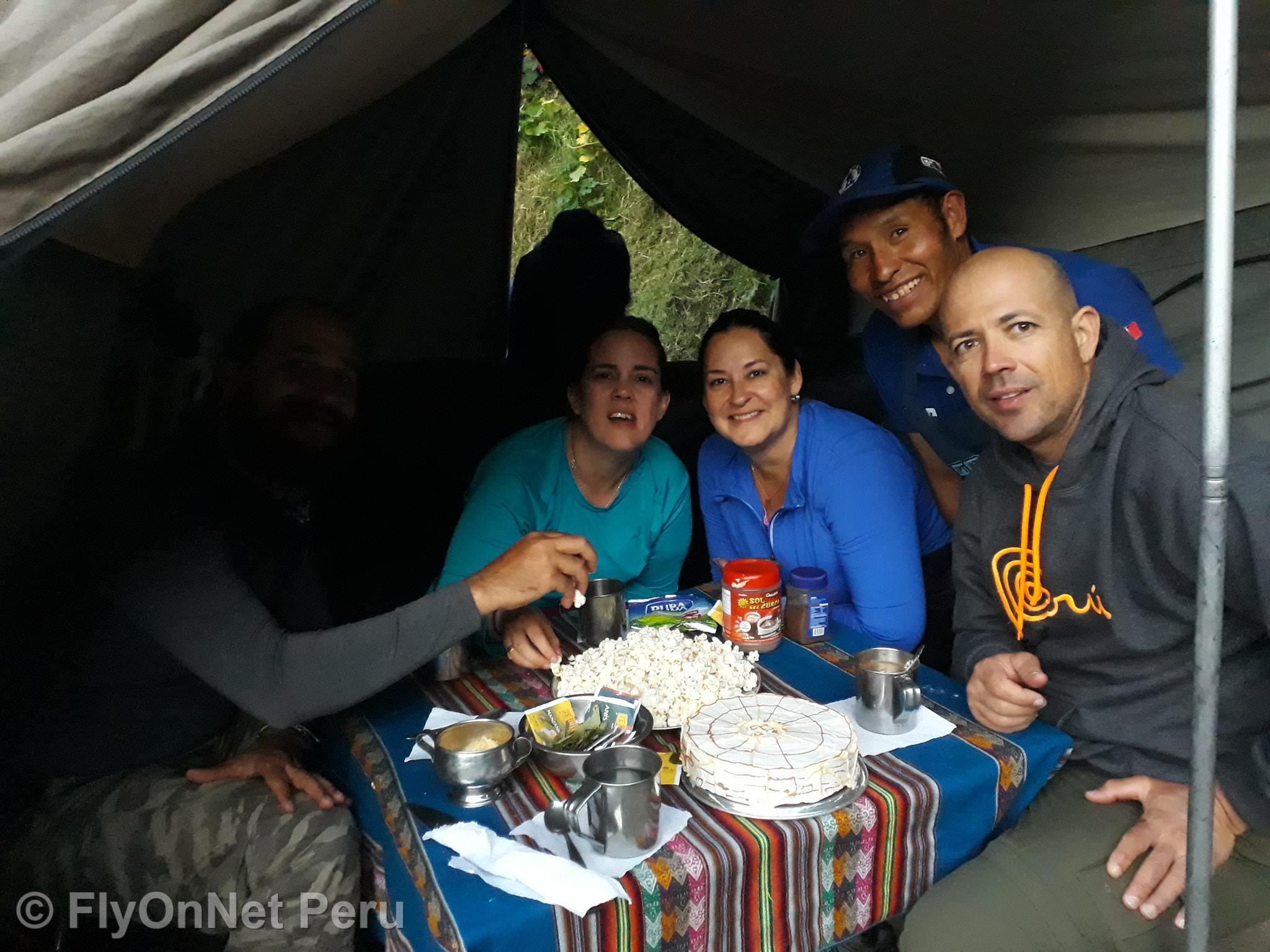 Photo Album: Breakfast during the trek