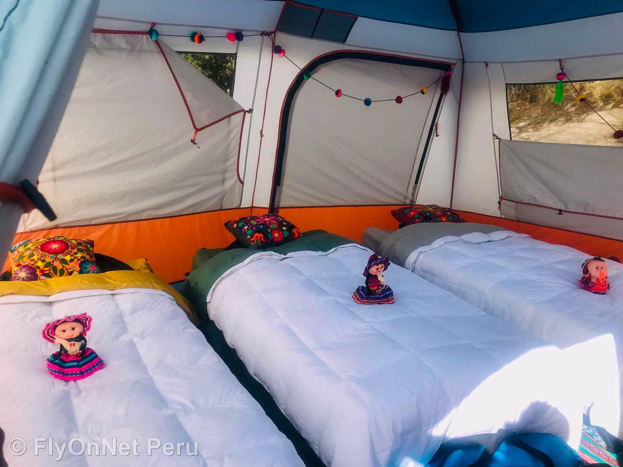 Photo Album: Luxury tent for the night during the trek on the Imperial Inca Trail