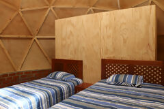 Interior of the domes